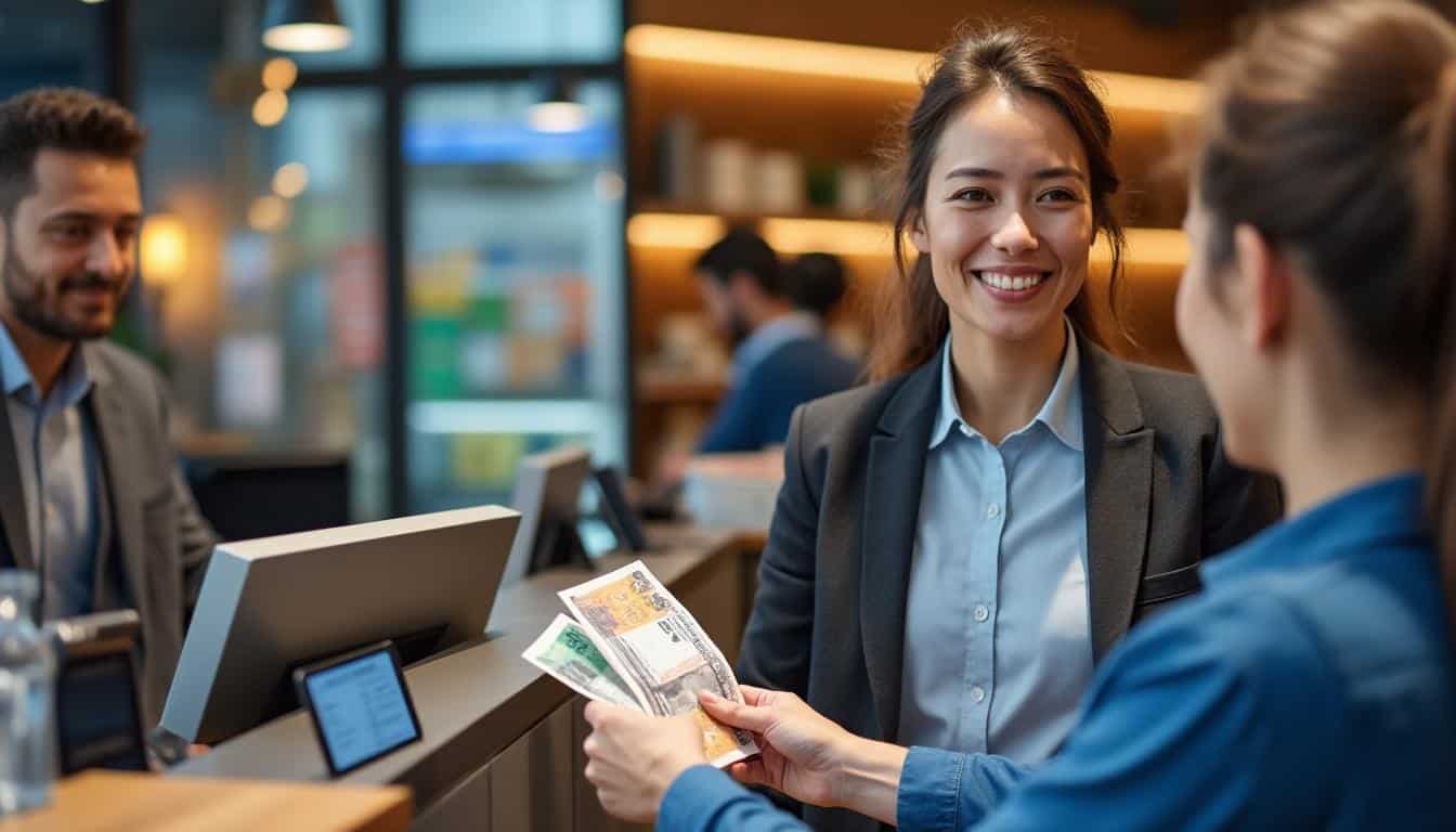 Illustration: Comment fonctionne le dépôt d’espèces à la banque ?