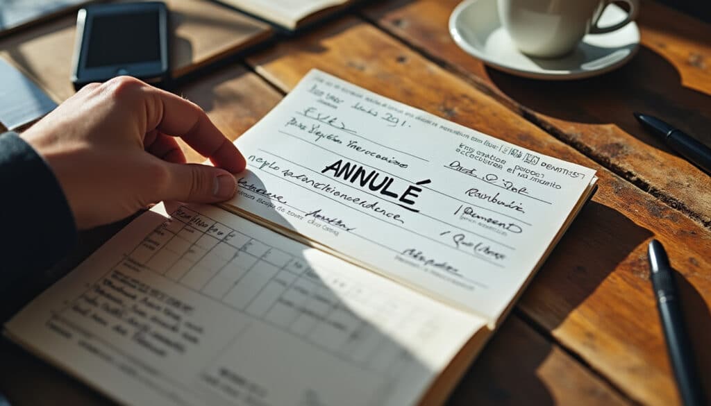 Chèque annulé : guide complet pour bien annuler un chèque