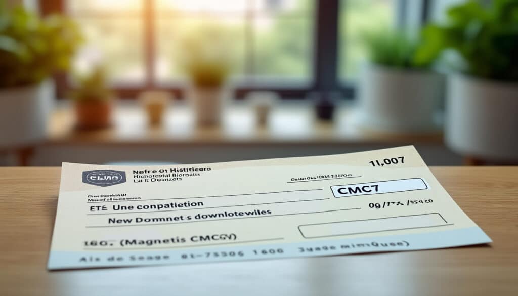Comprendre le code CMC7 du chèque : fonctionnement et utilité