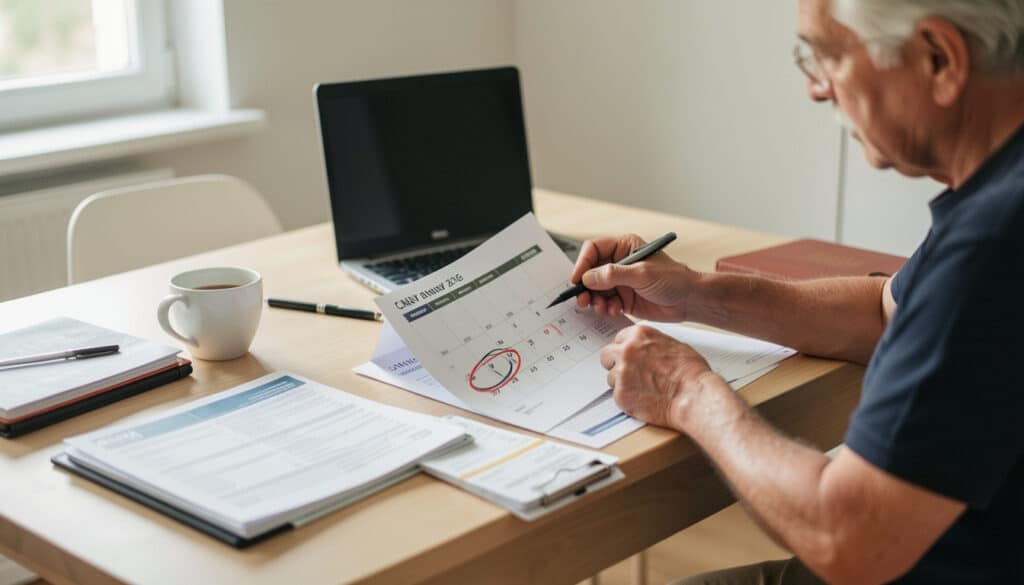 Calendrier des paiements CNAV 2026 et dates de retraite